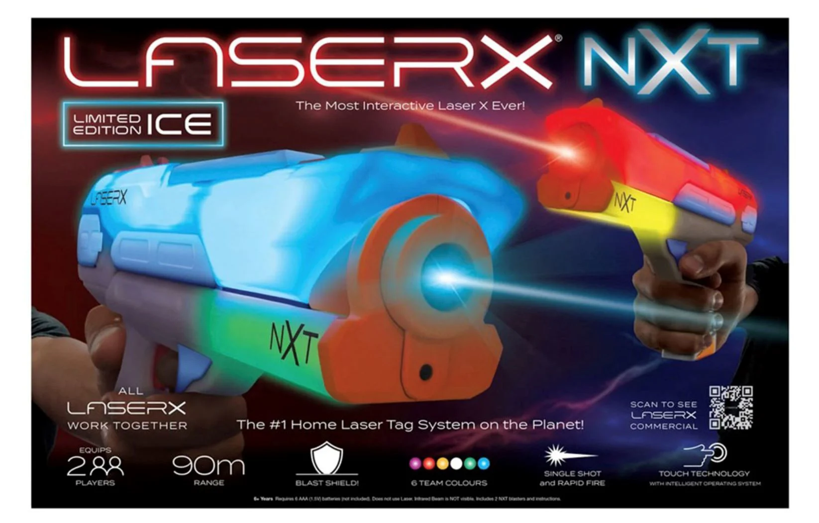 Игровой набор Laser X NXT для 2 игроков foto