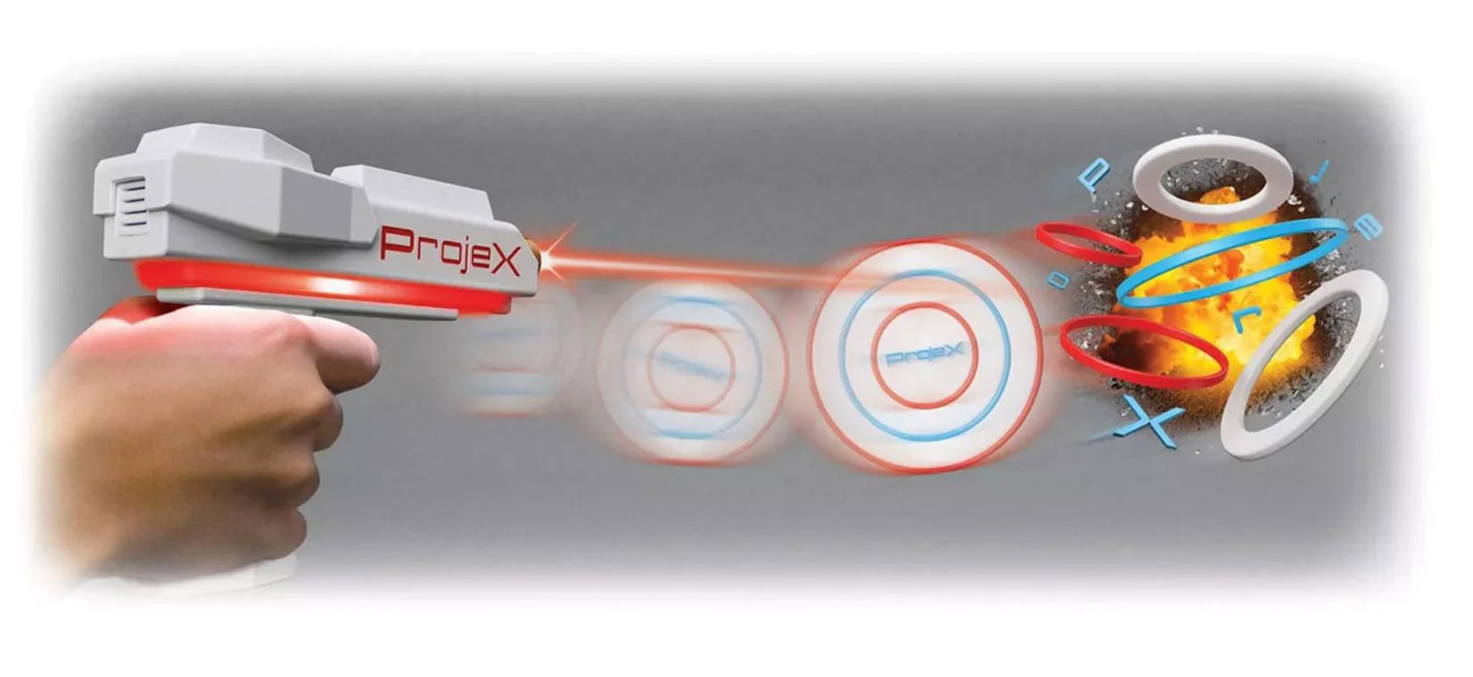 Игровой набор Laser X Progex Animated 2 бластера и проектор foto