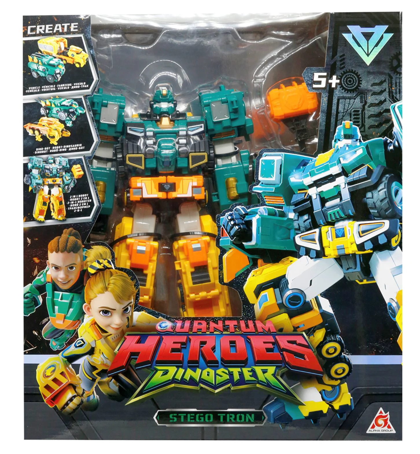 Robot transformer Dinoster Stego Tron foto