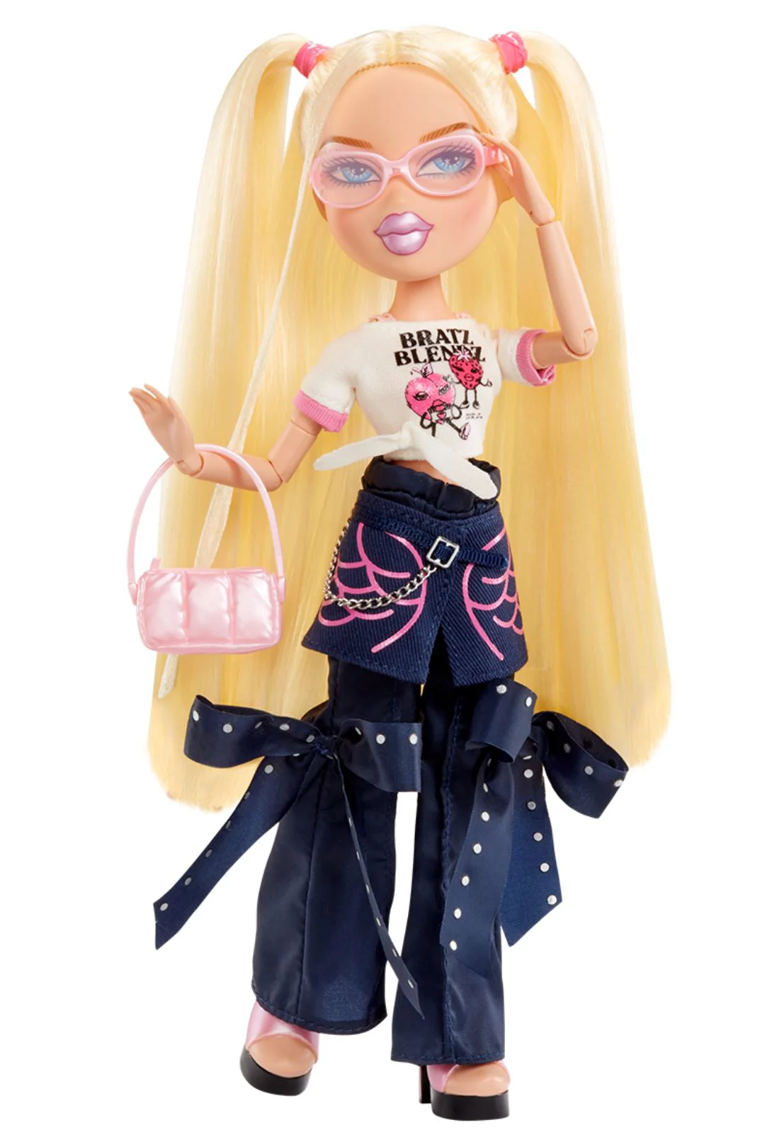 Papusa Bratz Stylin cu accesorii Cloe, 25 cm foto