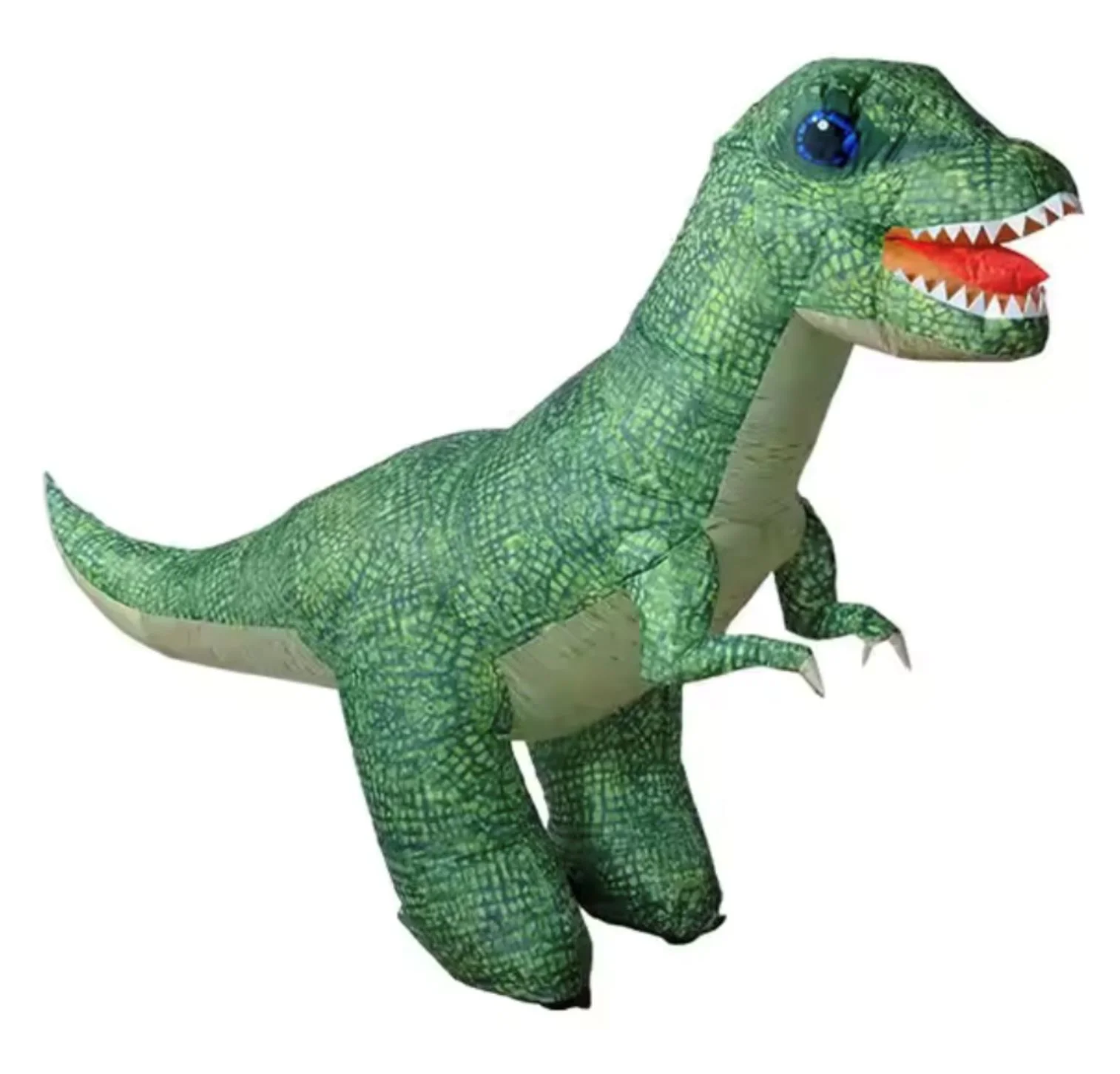 Надувной динозавр Dinoster RC с 2 скоростями, 90 см foto