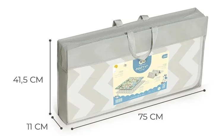 Игровой коврик Kinderkraft MATTY 2 складной foto