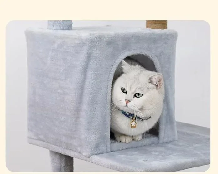Ansamblu de joaca pentru pisici Cat Tree 523 Grey foto
