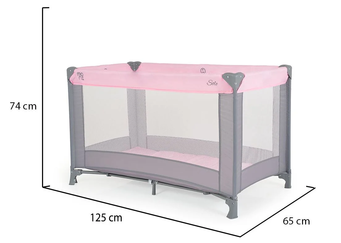 Tarc pliabil Moni Solo Pink foto