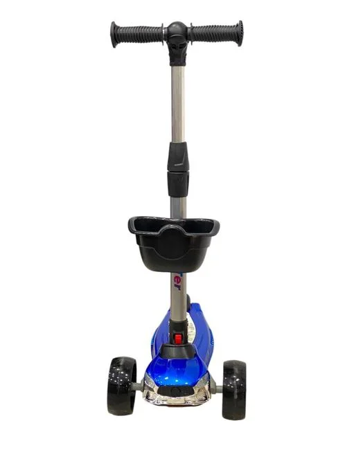 Самокат с тремя колесами Scooter c LED подсветка и музыка, в ассортименте foto