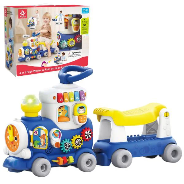 Trenut interactiv 4 in 1 Hola Toys Albastru foto