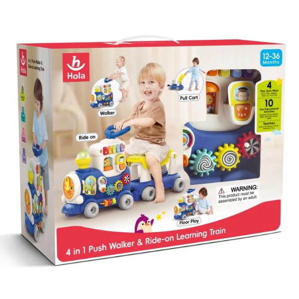 Trenut interactiv 4 in 1 Hola Toys Albastru foto