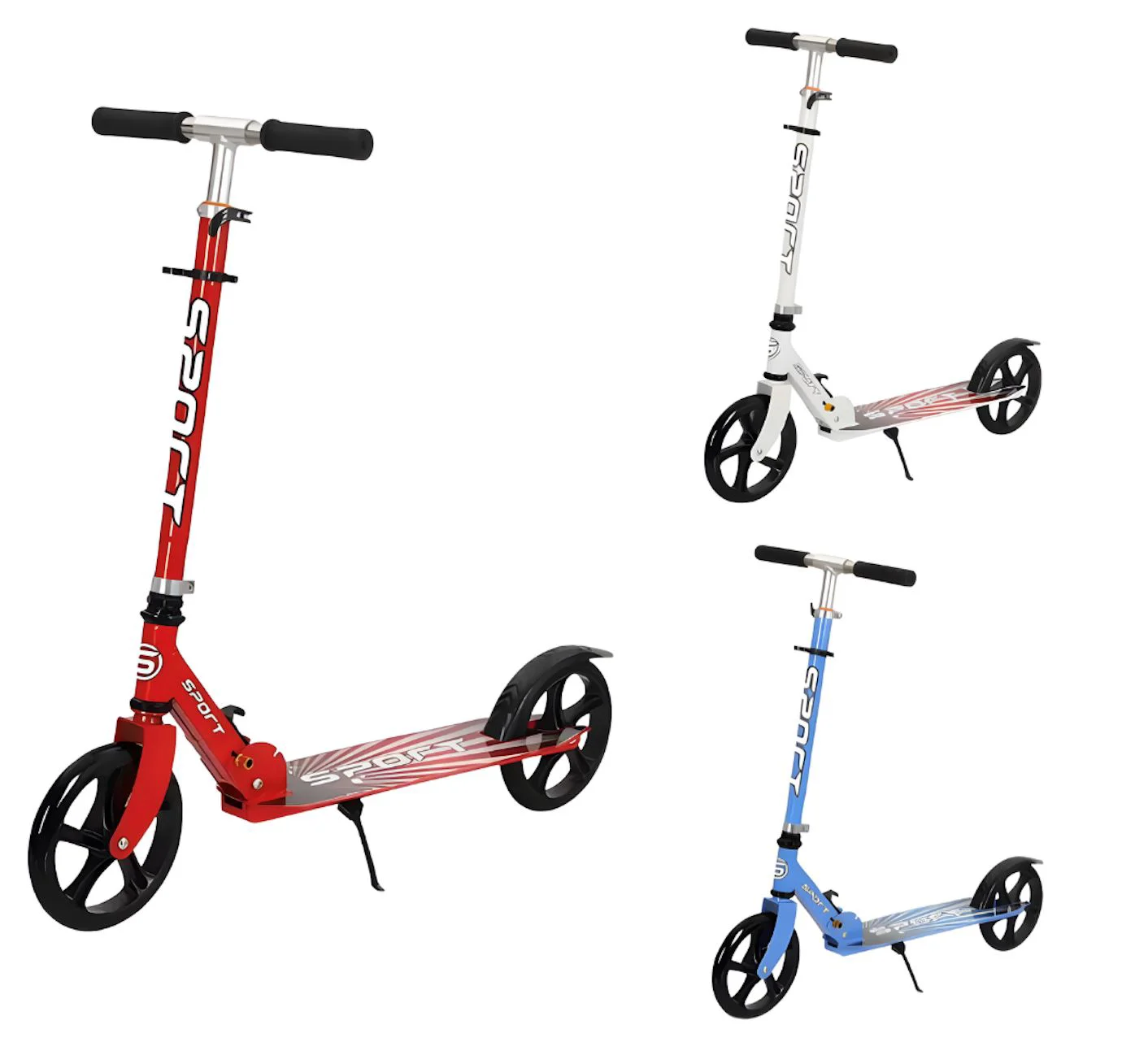 Trotineta pliabila Scooter cu 2 roti, in sortiment foto