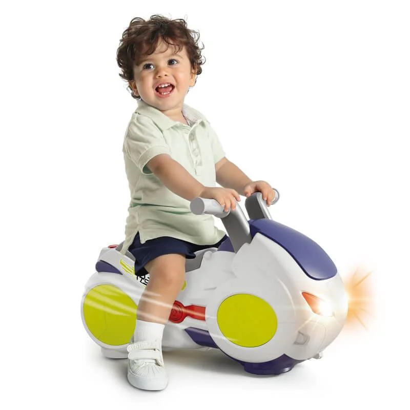 Интерактивный толокар Hola Toys со светом, звуком и паром foto