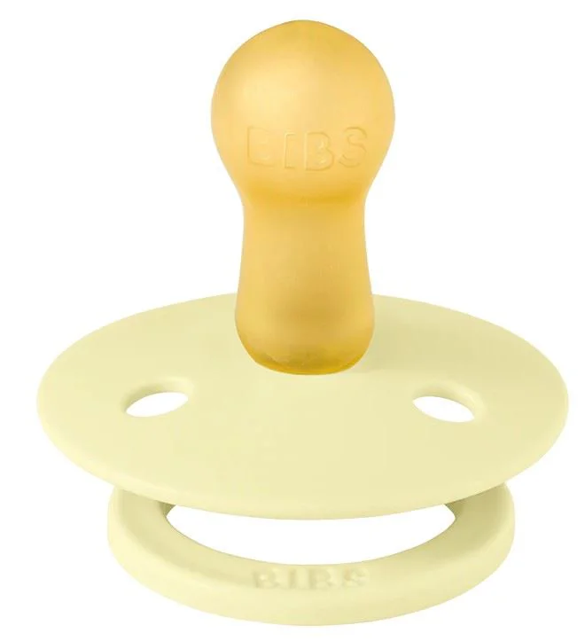 Suzeta rotunda din latex BIBS Colour Luna (6-18 luni) foto