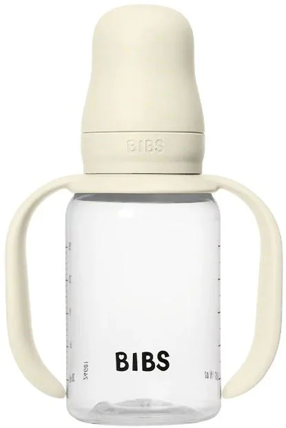 Canuta cu tetina din silicon BIBS Sippy Ivory, 150 ml foto