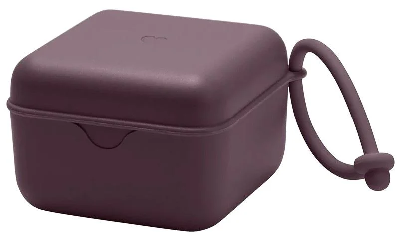 Многофункциональная коробка BIBS Plum для хранения пустышек foto