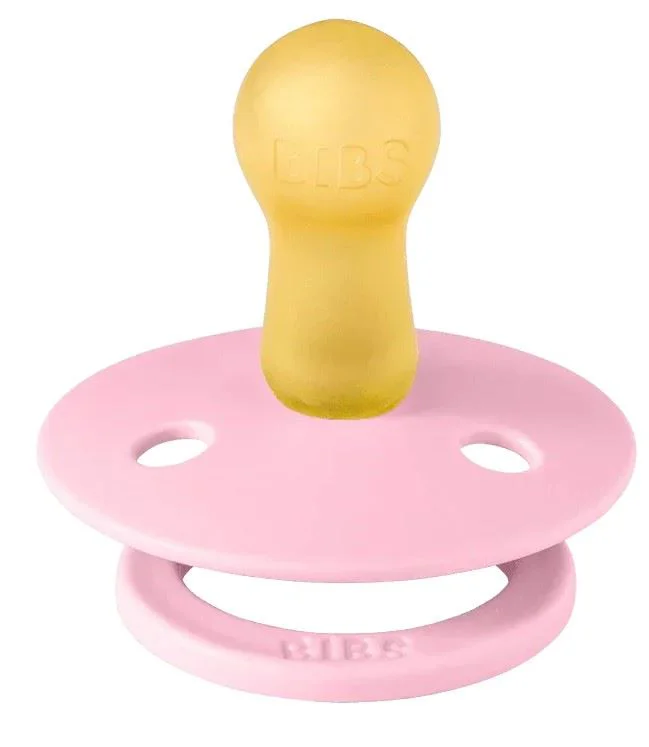 Set 2 suzete rotunde din latex BIBS LIBERTY Colour - Oscar Meadow/Petal Mix (0-6 luni) foto