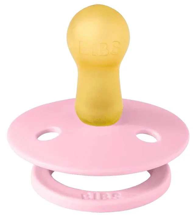 Set 2 suzete rotunde din latex BIBS LIBERTY Colour - Oscar Meadow/Petal Mix (6-18 luni) foto