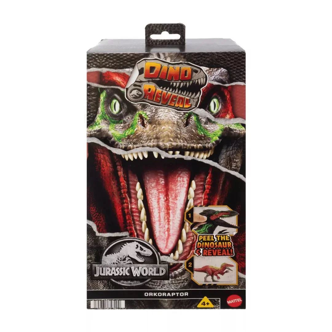 Фигурка динозавра Mattel Jurassic World с эффектом «Peel & Reveal» foto