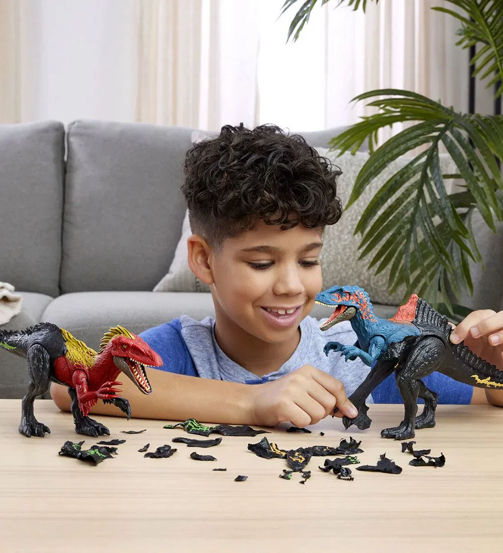 Фигурка динозавра Mattel Jurassic World с эффектом «Peel & Reveal» foto