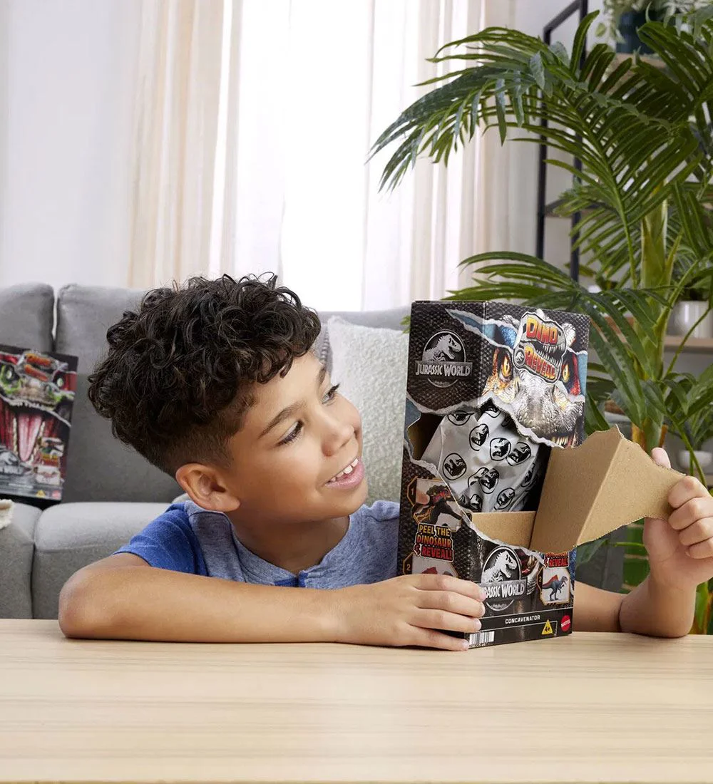 Фигурка динозавра Mattel Jurassic World с эффектом «Peel & Reveal» foto