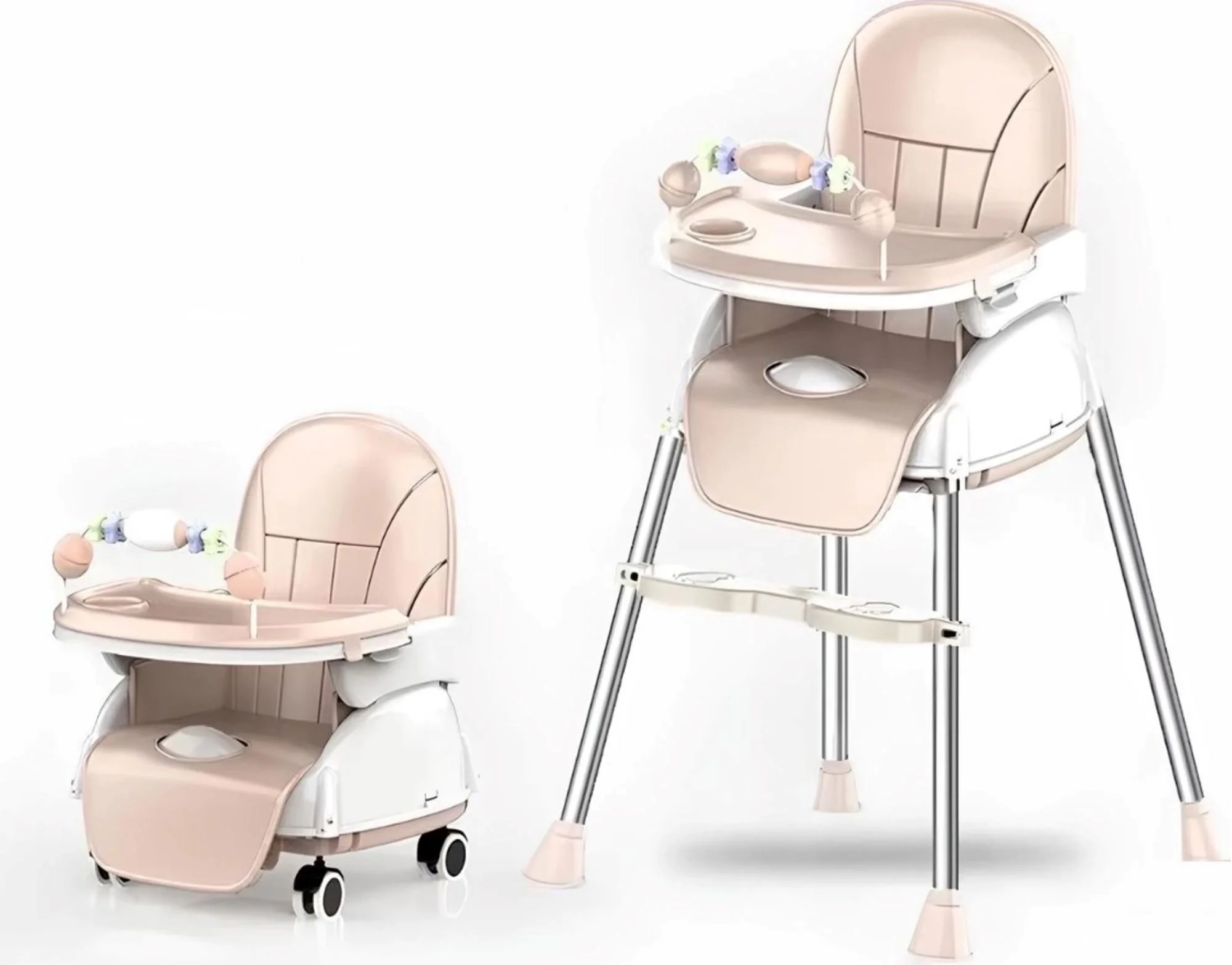 Стульчик для кормления 4Play E-800 Бежевый foto
