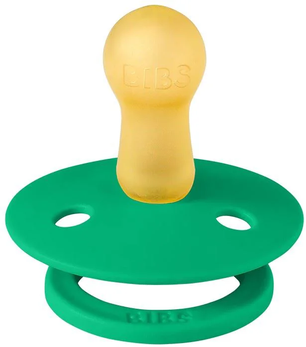 Set 2 suzete rotunde din latex BIBS Studio Colour Polka dot Petal/Cactus (6-18 luni) foto