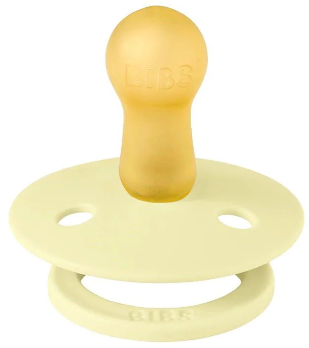 Set 2 suzete rotunde din latex BIBS Colour Luna/Deep space (0-6 luni) foto