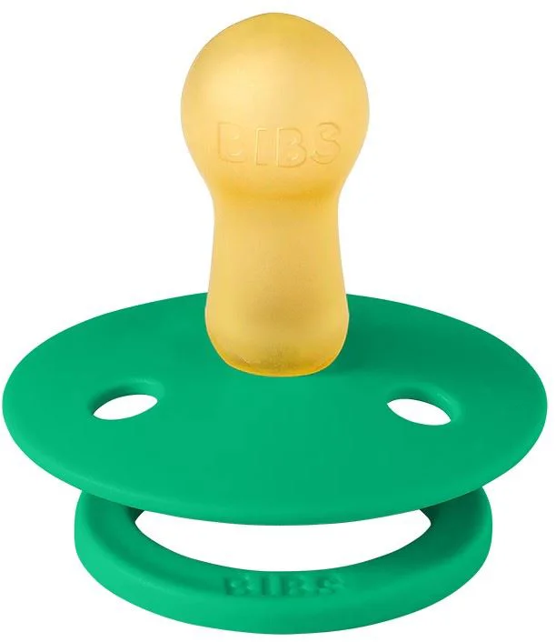 Set 2 suzete rotunde din latex BIBS Colour Matcha/Cactus (0-6 luni) foto
