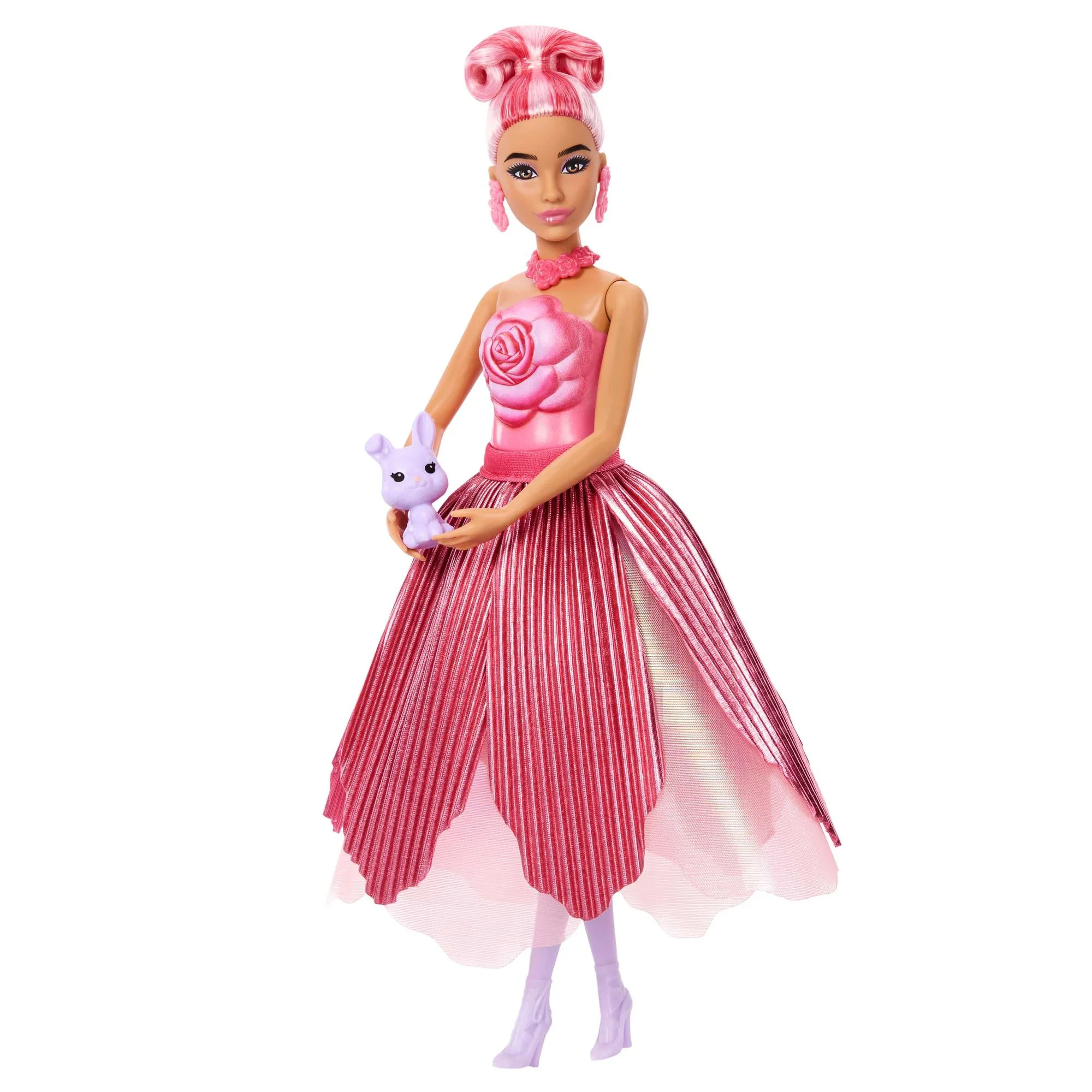 Кукла Barbie Petal Pop с ароматом красной розы foto