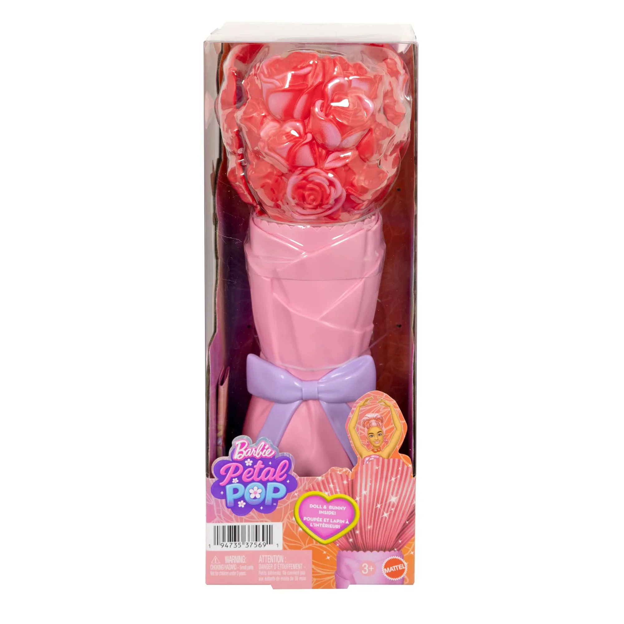 Кукла Barbie Petal Pop с ароматом красной розы foto