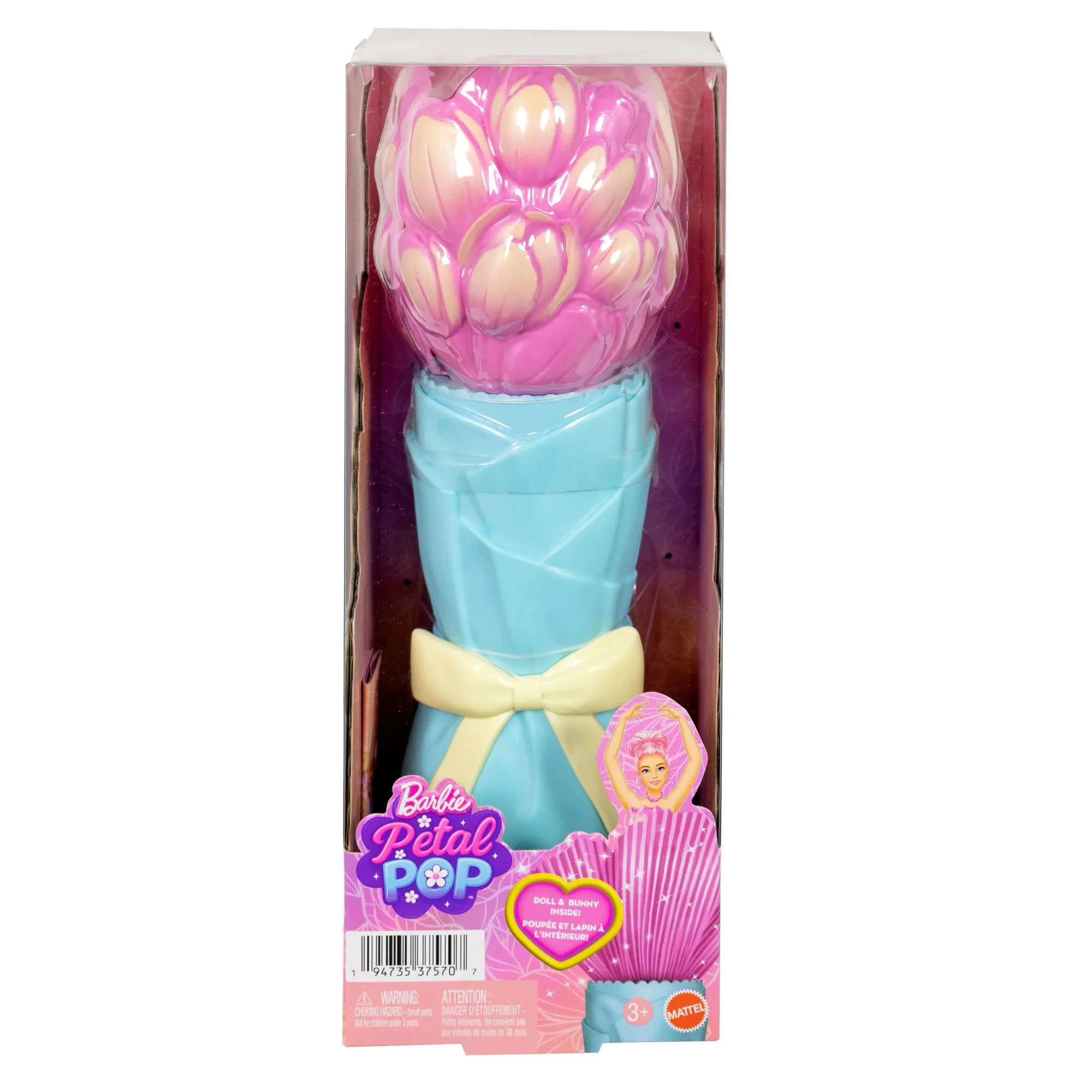 Кукла Barbie Petal Pop с ароматом розового тюльпана foto