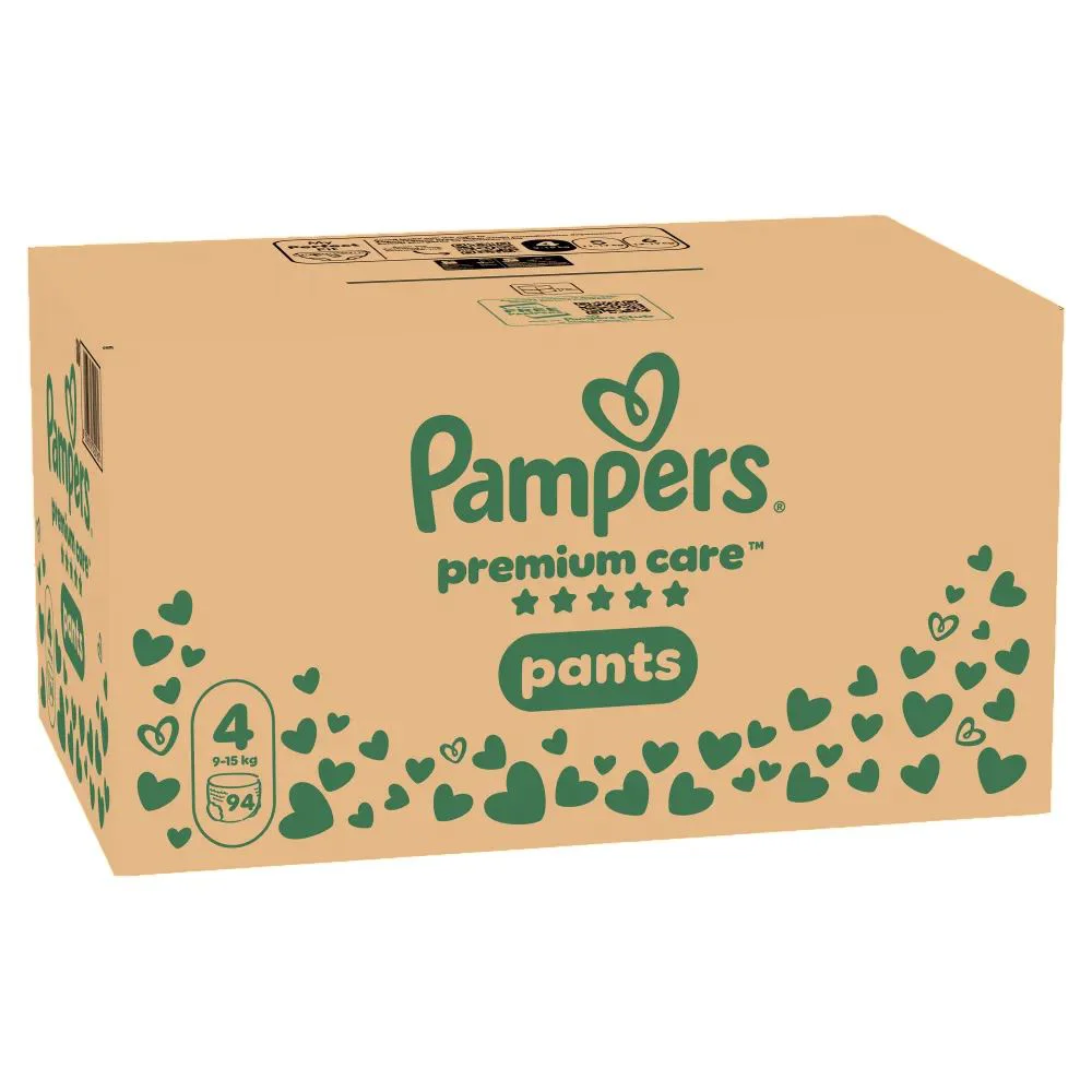 Chilotei Pampers Premium Care Pants 4 XXL Box (9-15 kg), 94 buc. foto