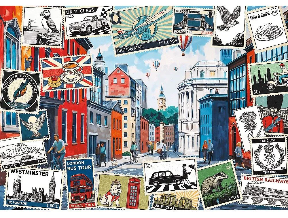 Puzzle Trefl Creative Greetings from London, 500 el. foto