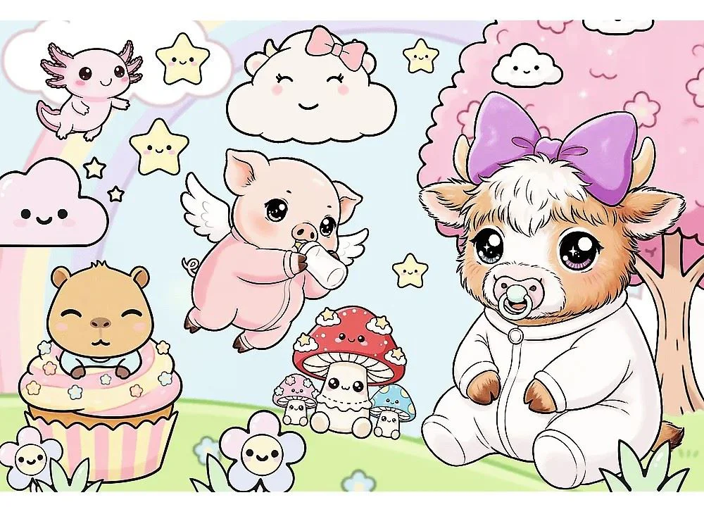 Puzzle Trefl Animale pui, 160 el. foto
