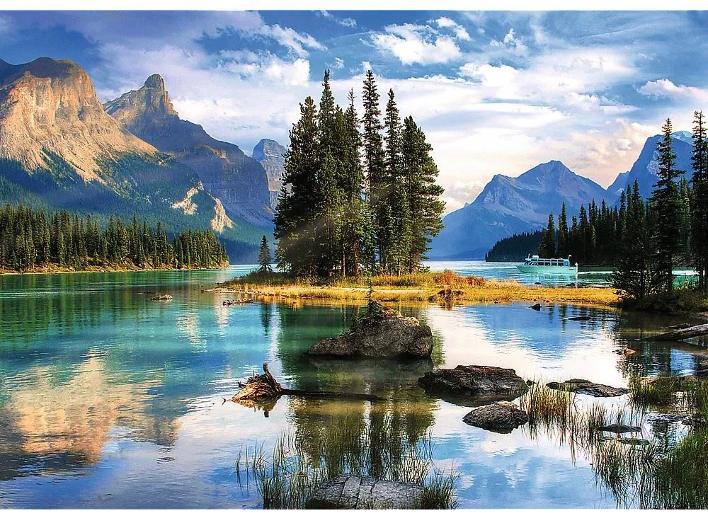 Puzzle Trefl Premium Plus Photo Photo Odyssey: Spirit Island, Canada, 1000 el. foto