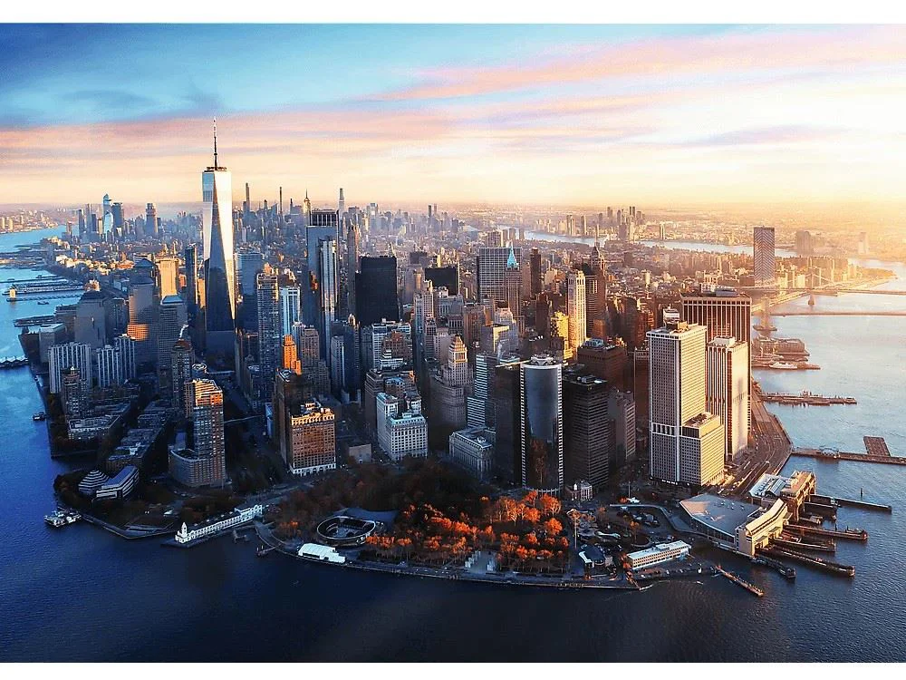 Puzzle Trefl Premium Plus Photo Odyssey: Manhattan, New York, 1000 el. foto