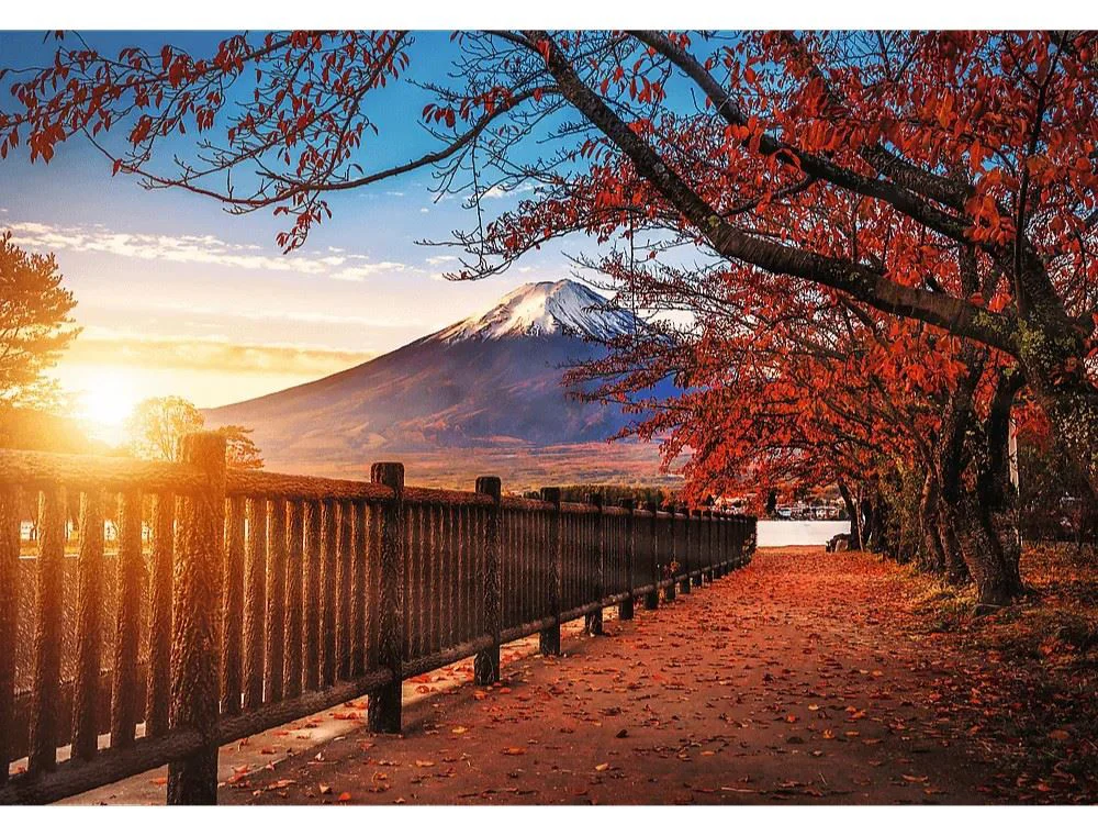 Puzzle Trefl Premium Plus Photo Odyssey: Mount Fuji, Japan, 1000 el. foto