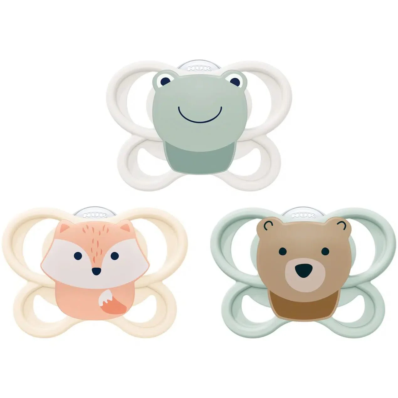 Ортодонтическая силиконовая пустышка NUK Perfect Match Air (0-6 мес.) foto