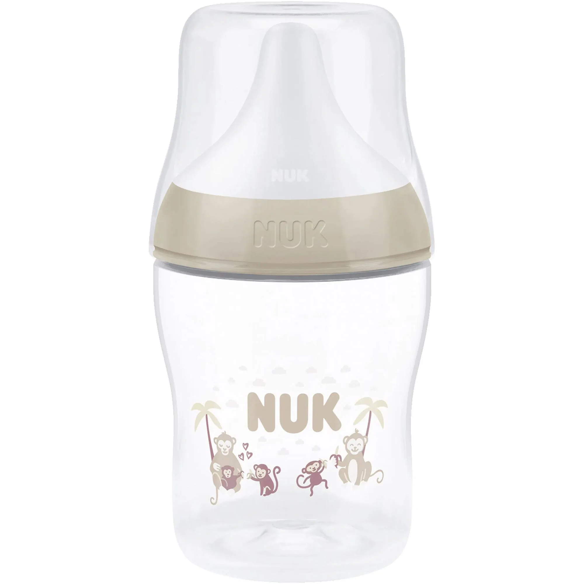 Пластиковая бутылочка NUK Perfect Match с силиконовой соской (3+ мес.), 150 мл foto