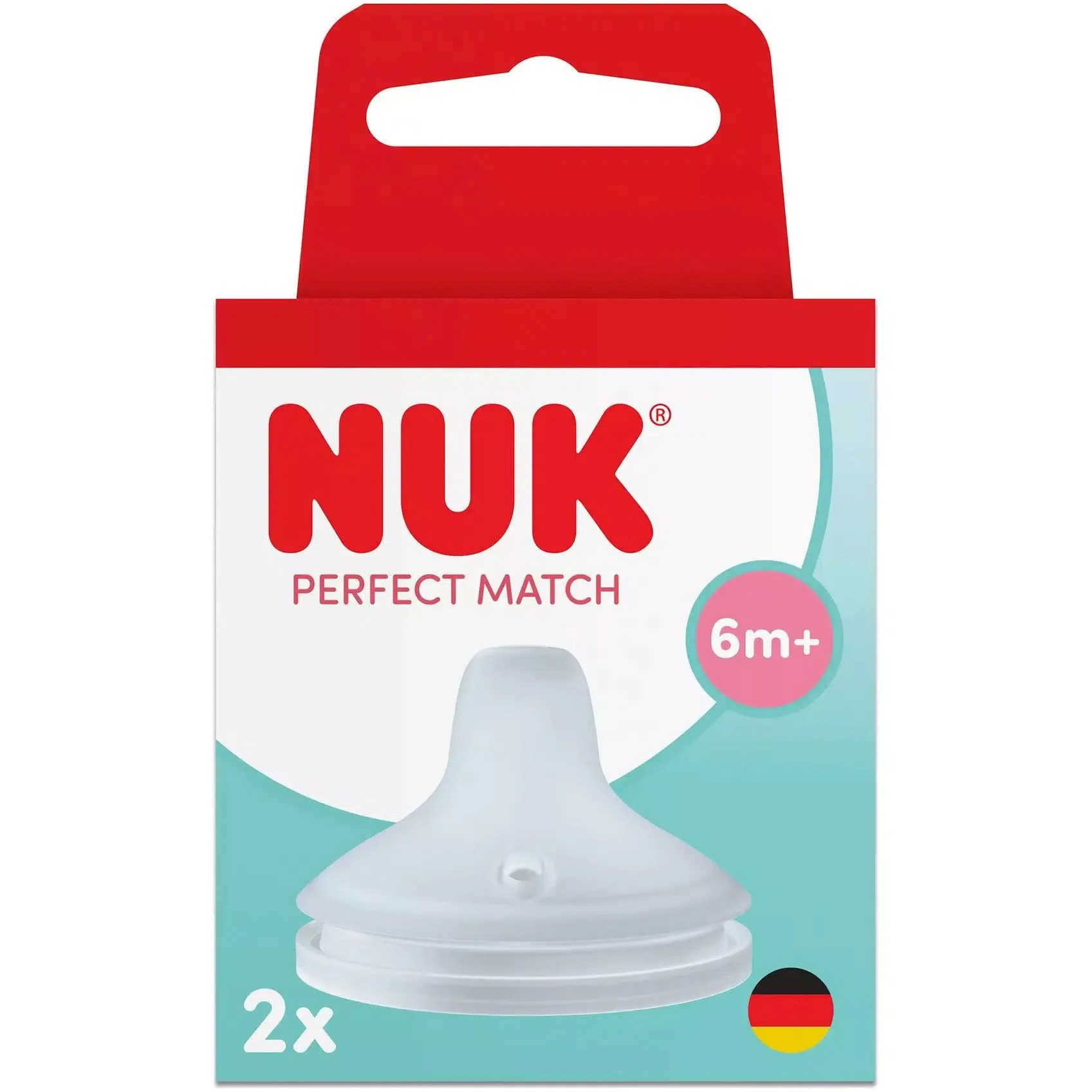 Adaptor de baut pentru biberoane NUK Perfect Match din silicon (6+ luni) foto