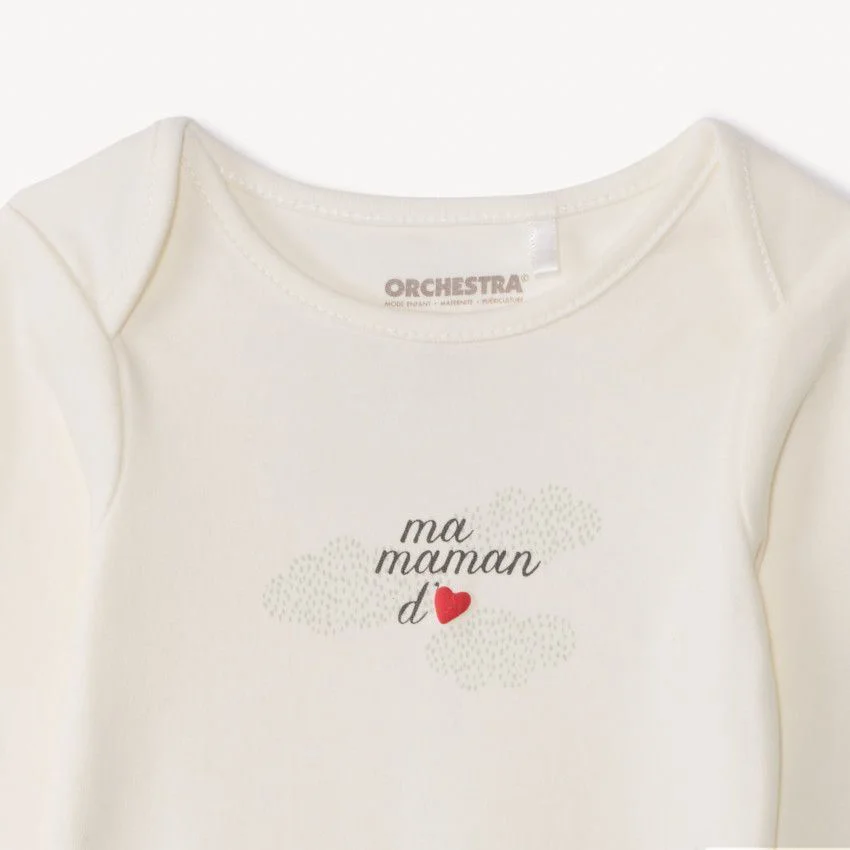 Orchestra Комплект 3 в 1 Maman - шапочка, боди и пижама foto