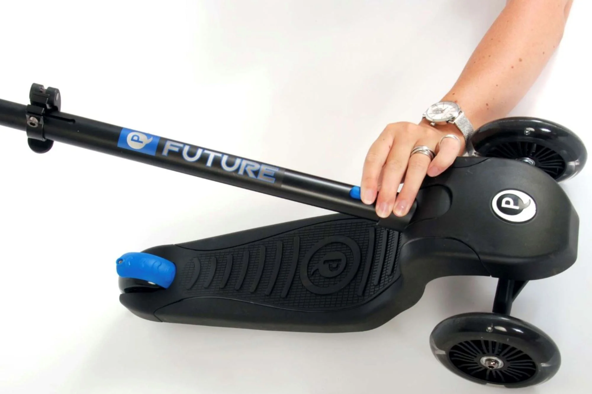 Trotineta cu 3 roti Qplay Future Albastru foto