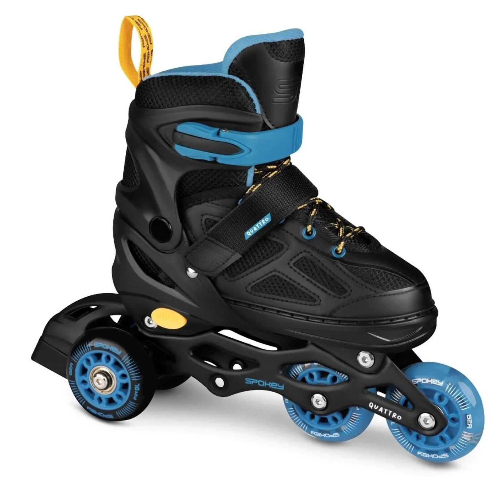 Role 4 in 1 Spokey Quattro Albastru 38-41 foto