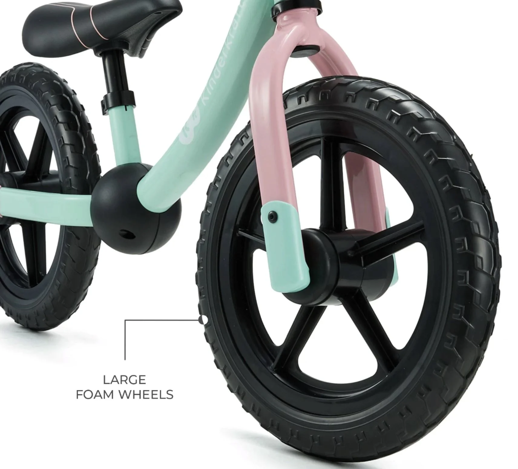 Bicicleta fara pedale Kinderkraft 2Way Candy Mint foto