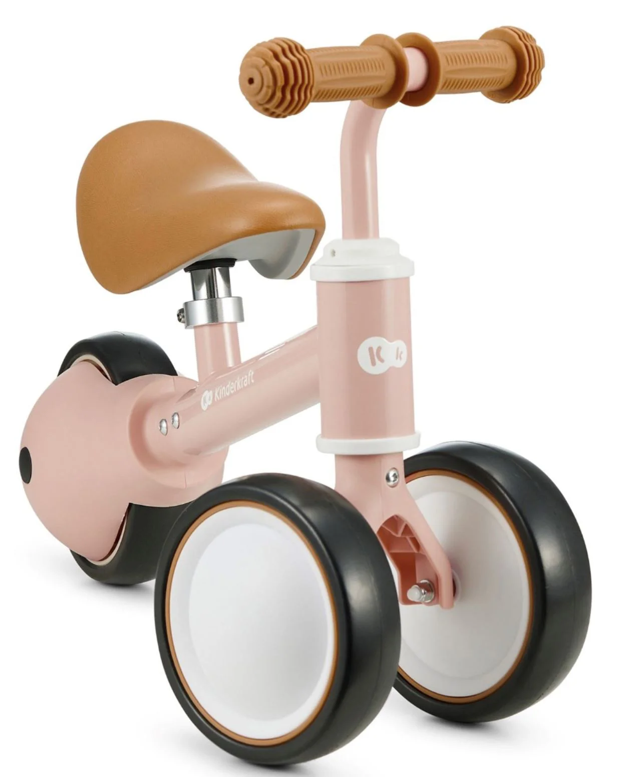 Bicicleta fara pedale Kinderkraft Cutie Roz foto