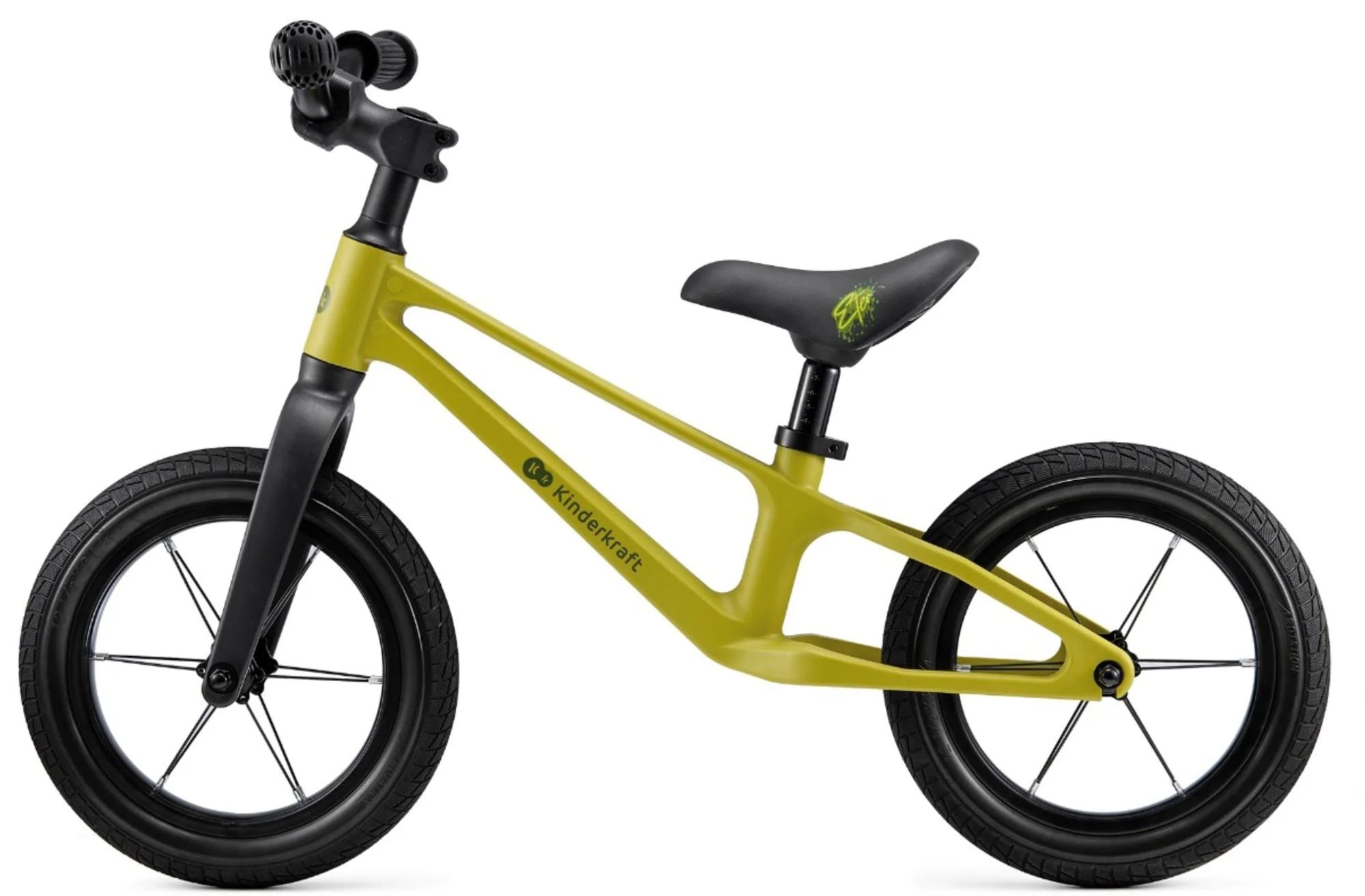 Bicicleta fara pedale Kinderkraft Enter Lime foto