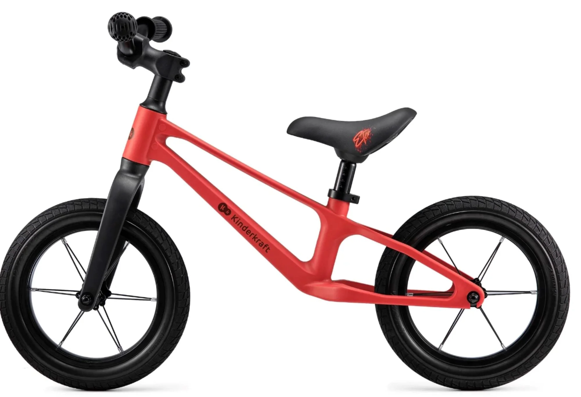 Bicicleta fara pedale Kinderkraft Enter Rosu foto