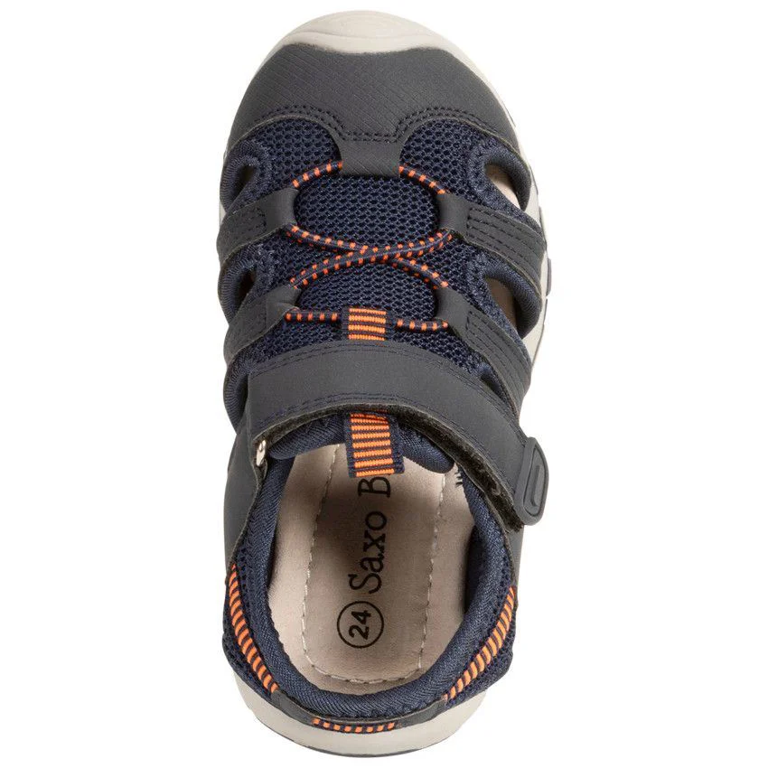 Saxo Blues Sandale inchise cu velcro Blue foto