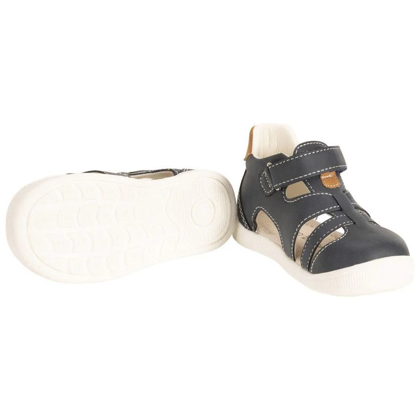 Saxo Blues Sandale inchise cu velcro Blue foto