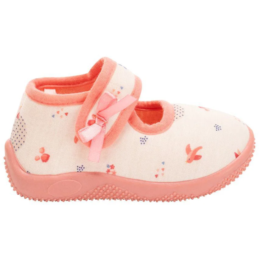 Saxo Blues Papucei cu velcro Pink Print foto