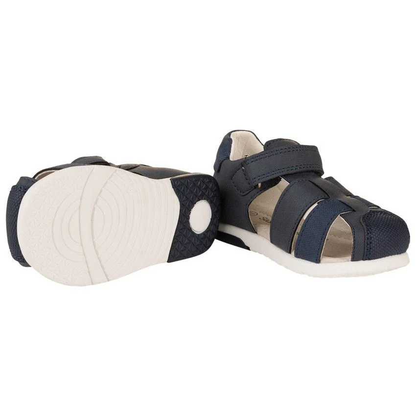 Saxo Blues Sandale inchise cu velcro Blue foto