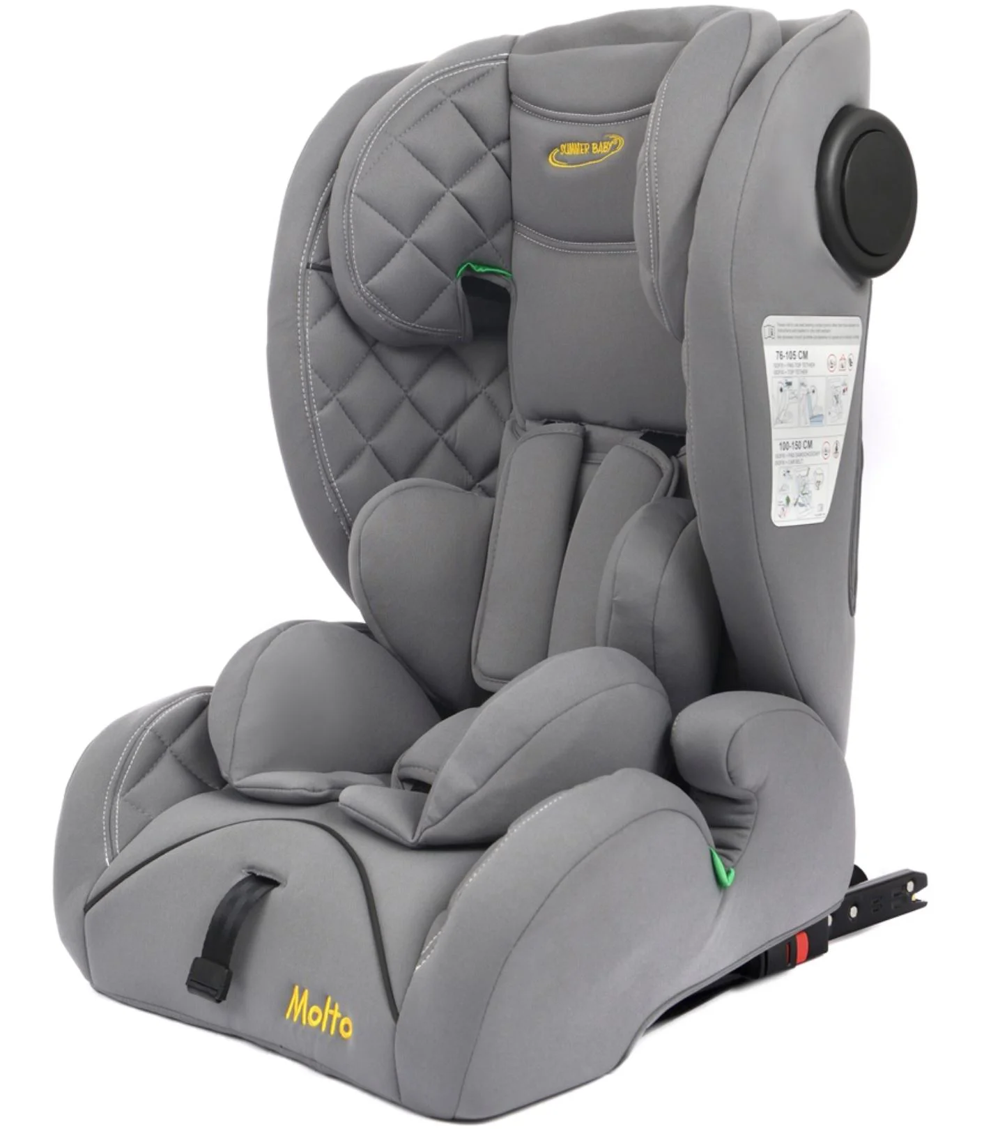 Scaun auto Summer Baby Molto I-Size Gri foto