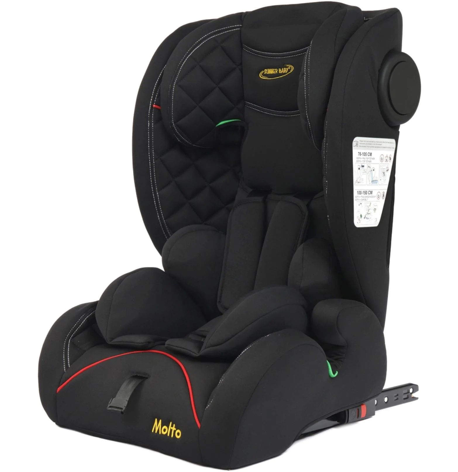 Scaun auto Summer Baby Molto I-Size Negru foto